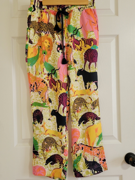 J. Crew Pants - J. Crew Ratti Safari Pants Jungle Critters